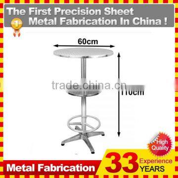 Bar Table With Footrest and Two Levels - 60cm x 110cm photo-2
