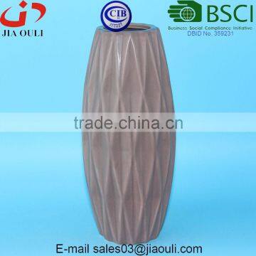 Matte Finish Ceramic Origami Vase photo-4