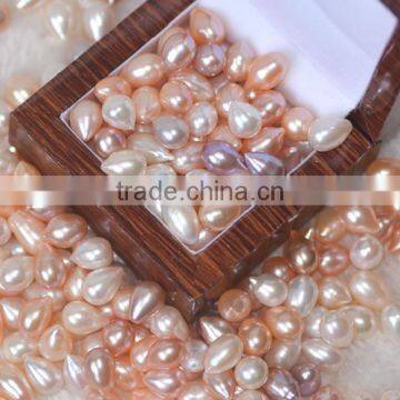 3-4 mm Colored Teardrop Shape Freshwater Pearls photo-4