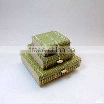 high quality natural sushi food bamboo box