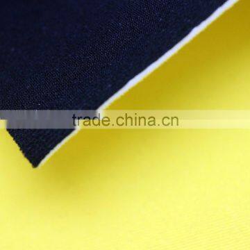 2mm Black Neoprene Fabric, Lovely Yellow Stretch Fabric Neoprene, Diving Suit Neoprene With Nylon/polyester Fabric photo-3