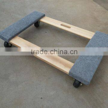 end carpet cover moving wood plant dolly