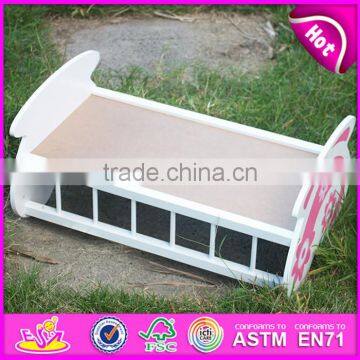 New Cute Kids Wooden Toy Beds for Dolls W06E010A photo-4