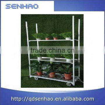 China supplier metal flower pot cart