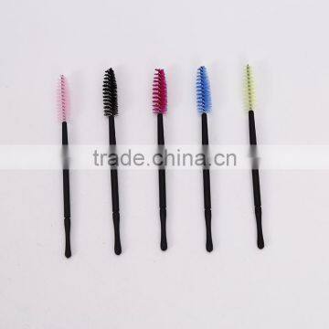 Colorful Top Quality Factory Price pp Handle Silicone Head Material Eyelash Brush photo-4