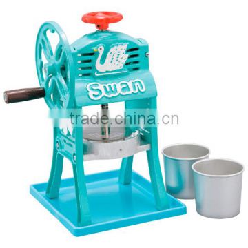 Swan Manual Ice Shaver Small Japanese Classic Style Shaved Ice Maker