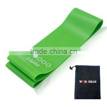 Set of 5 Loop Resistance Band (XLight, Light, Medium, Heavy, Xheavy) 10" X 2" photo-4