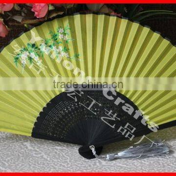Colorful Ladies Bamboo Fan for Gift photo-2