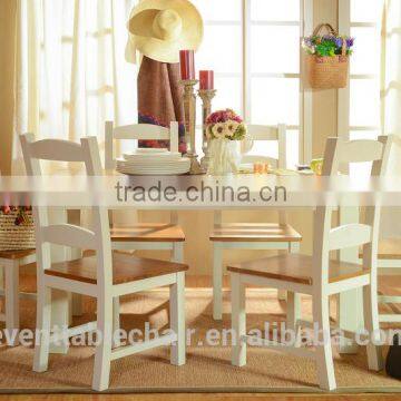 Low Price Elgant China Factory Round Tables Solid Wood Dining Table Sets photo-2