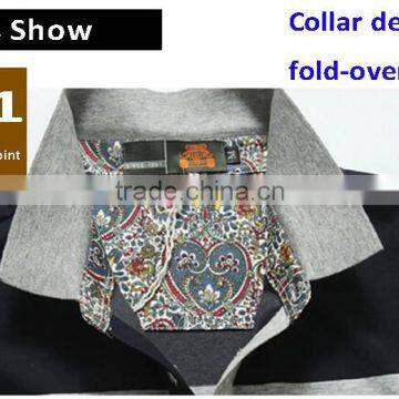 7 Years Experience Embroidered Logo High Quality Cotton Short Sleeve Mens Wholesale 2014 Fashion Style Custom Polo Shirt photo-5