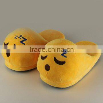 Hot Sale Plush Emoji Slippers, Unisex Adult Winter Warm House Shoes, One Size Fits Most photo-2