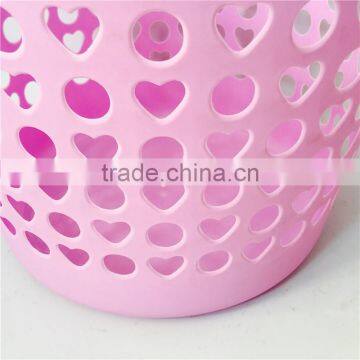 Heart Shape Hollow-out Laundry Basket photo-6