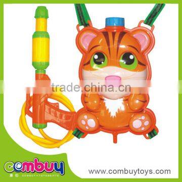 Plastic cartoon tiger toy backpack wholesale water guns