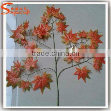 Artificial Red Leaves Maple Tree for Decoration Indoor Artificial Trees photo-4