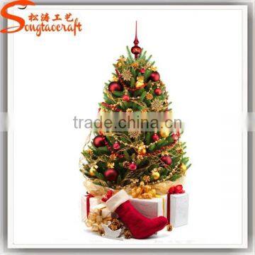 Artificial Christmas Tree Snow Yellow Artificial Christmas Tree photo-3