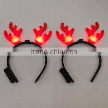 LED flashing headband crown headwear for birthday party decoration luminous head hoop kids light