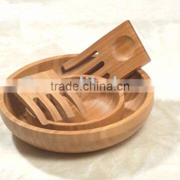 Bamboo Salad Bowl