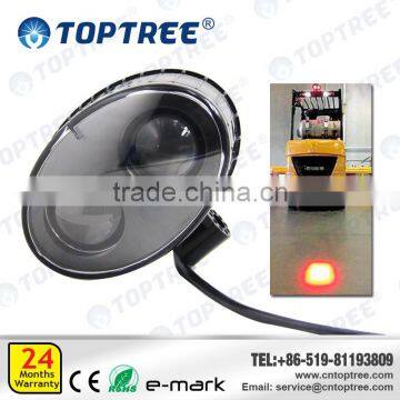 Forklift Parts Supplier Toptree 80V Blue Spot Light 10W Led Forklift Lighrts Blue Arrow Material Handing Light
