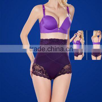 Sexy Lift Body Shapers Underwear Women High Waist Lace Slimming Panties