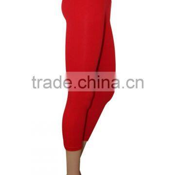 Red seamless leggings / wholesale women leggings tight