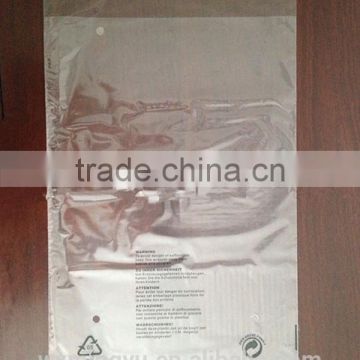 Self Adhesive Plastic Bags For Clothing, Packing Poly Self Adhesive Bag, Clear Polybag For Garment