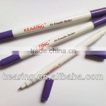 kearing, air erasable pen for memo writing,temporary marking auto disappear marker pen,1.0mm dual tib#AV1005