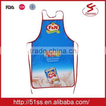 Wholesale cheap apron with full sublimation printing poly/cotton