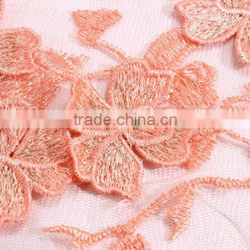 2016 Bestway New Arrival 3D Flower Embroidery Net Lace French Tulle Lace For Party Dress FL1333 photo-6
