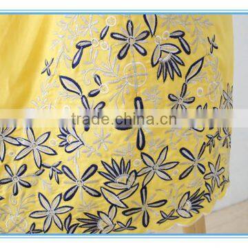 New Fashion Ramie Cotton Multi Colors Emboidery Jacket Dress Suits For Woman photo-6