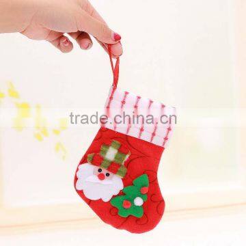 HD2033 Wholesale Christmas decoration cute children bags Children baby Christmas socks