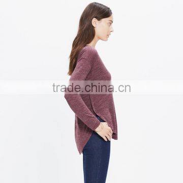 Women t Shirt That Extra-soft Feel Long-sleeve V-neck Tee photo-2