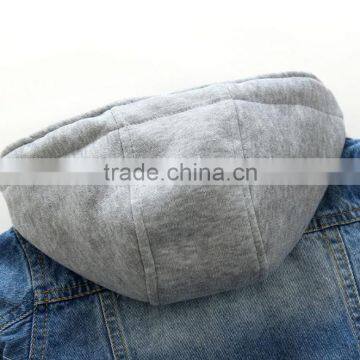 Zm40646b Wholesale Top Products Printing Zippered Hoodie New Model Children Jeans Coats photo-4