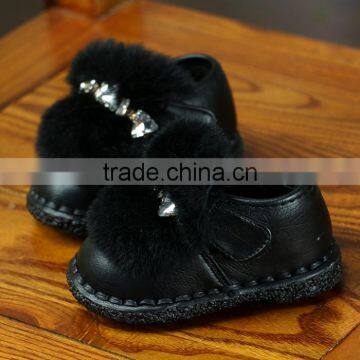 zm40335b wholesale children fancy winter cony hair girls shoes