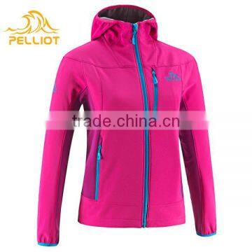 2017 Wholesale Women Winter Clothing Outdoor Jacket Soft Shell Jacket photo-5