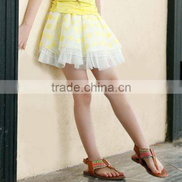 S60732B Lace Cake Bubble Skirts Party Leisure Girls Skirt photo-3
