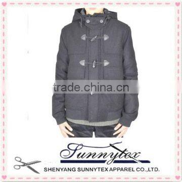 winter warmer rib men woolen jacket