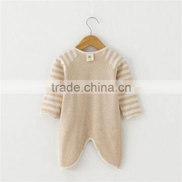 100% Organic Cotton Baby Girls Boys Romper Wholesale Baby Clothing Organic Onesie Baby photo-2
