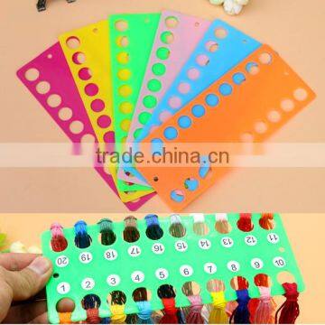 Plastic Embroidery Cross Stitch Thread Organiser Board