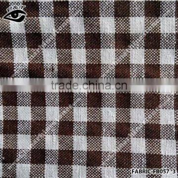 8x8mm checker design cotton fabric gingham check pure cotton fabric yarn dyed fabric