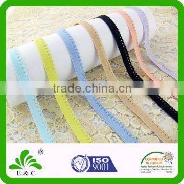 Assorted Colors Fine Tenacity Decorative Elastic Ribbon