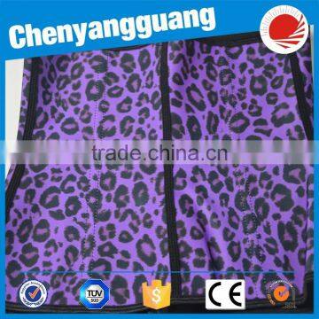 CYG-Purple Animal Markings 4 Steel Bones Lady Waist Belt-trainer photo-5