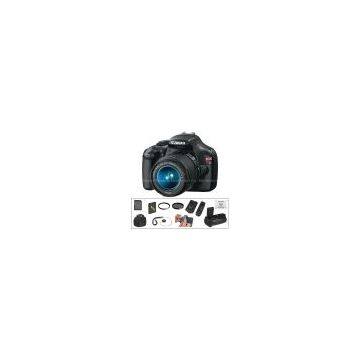 EOS Rebel T3 Digital Camera w/18-55mm f/3.5-5.6 IS II Lens Deluxe Kit