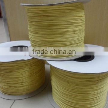 1mm high breaking strength braided kite surfing aramid rope, MADE IN CHINA