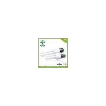 Eco Friendly U Shaped Fluorescent Light Bulbs , Compact Fluorescent Lamps CFLS