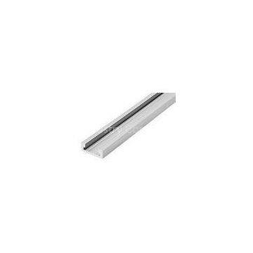 Anodized Aluminum Extrusion Channel Thin Wall With U Type , 6061-T6