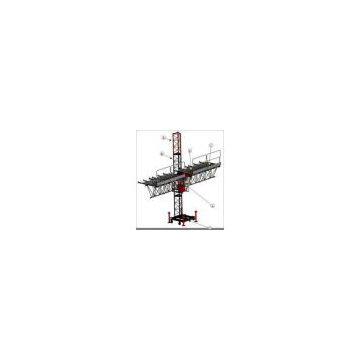 3P, 380V, 50Hz 8.3 m / min Single Mast Climbing Work Platform STC100 D