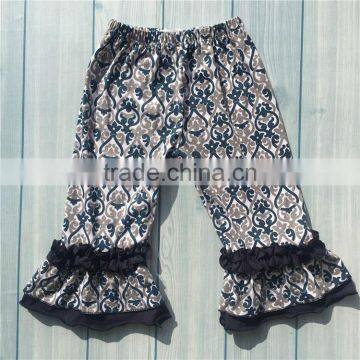 Manufacturer good quality close-fitting ruffle pants