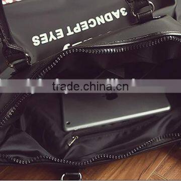 Latest Fashion Printed Nylon Tote Bag Wholesale Waterproof Nylon Zipper Bag photo-5