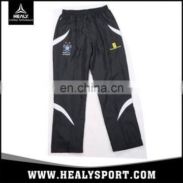 Hot sale personality emboridery soccer club logo soccer training pants