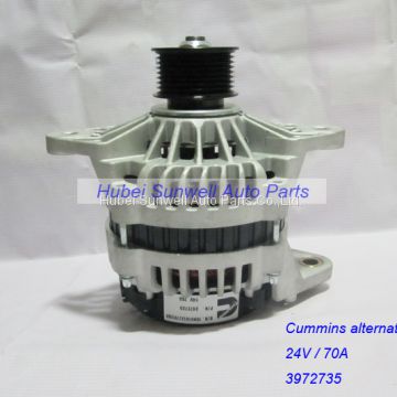 Cummins QSB6.7 engine alternator 3972735, 4993343,4936879,